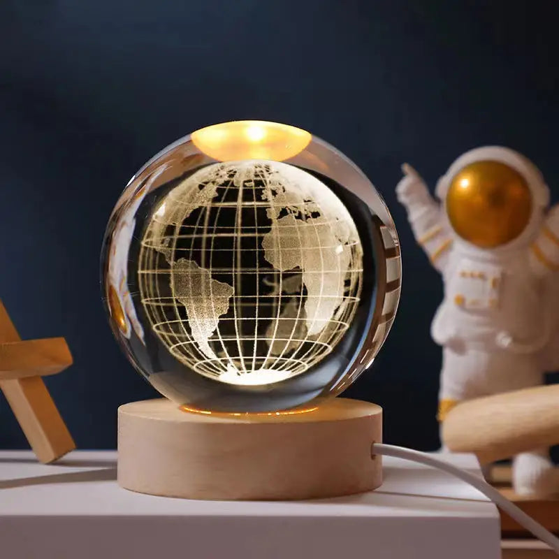 3D Crystal Ball Light, Glowing Planet Crystal Ball Lamp, Warm Bedside Light, Luminous Decor Atmosphere Light, Wood Base Fantasy Decor Crystal Ball, Universe Series Crystal Ball, LED Base Astronomy Night Light for Home Decor 3D Crystal Ball Light, Glowing Planet Crystal Ball Lamp, Warm Bedside Light, Luminous Decor Atmosphere Light, Wood Base Fantasy Decor Crystal Ball, Universe Series Crystal Ball, LED Base Astronomy Night Light for Home Decor
